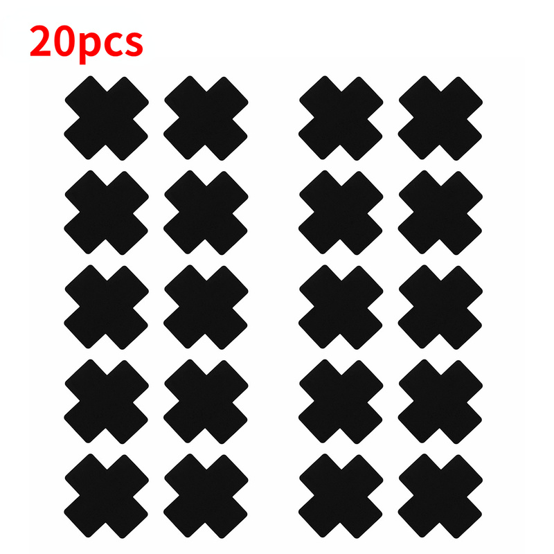 Nipple Cover Pasties - Estoque dos eua 20 pçs preto