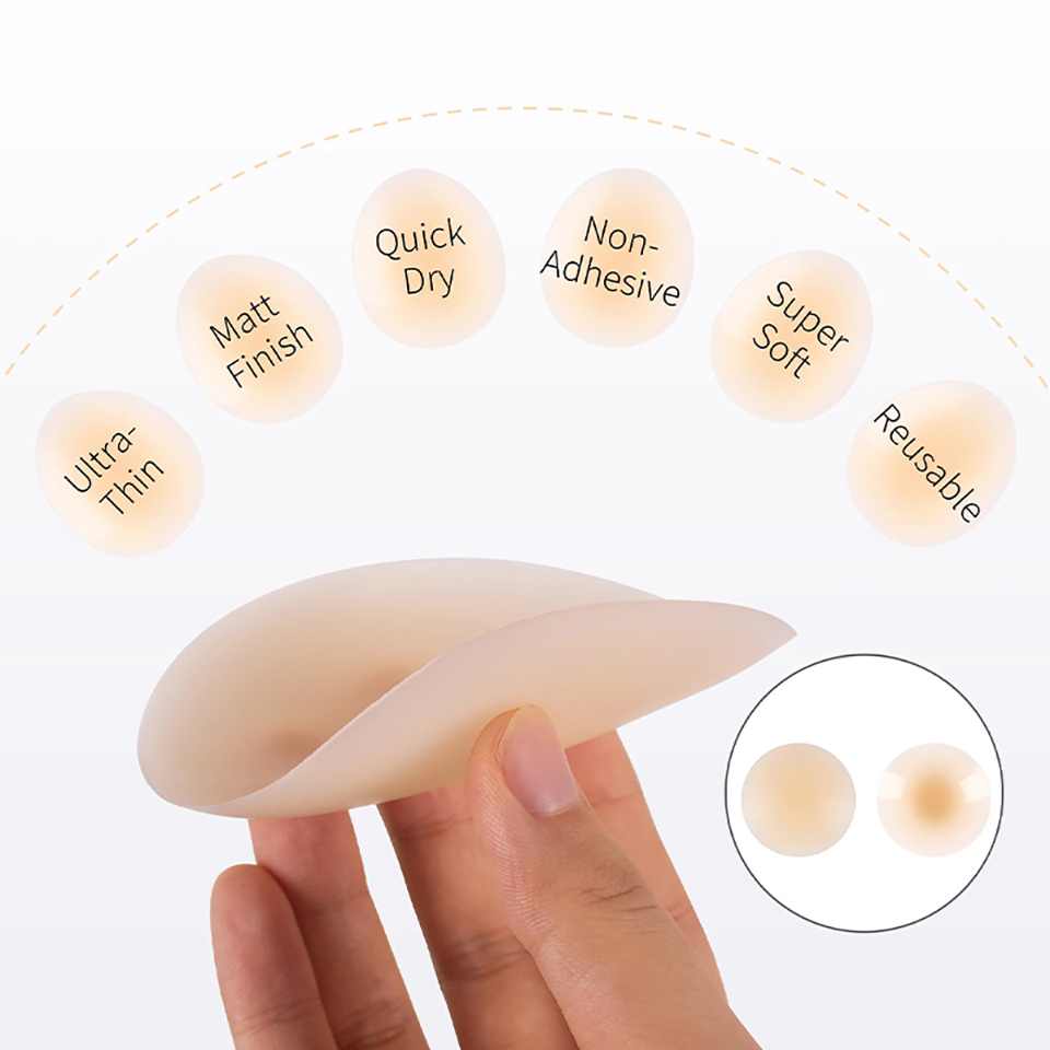 Sem cola auto adesivo mamilo c - Nipple Cover Pasties avaliação e preço
